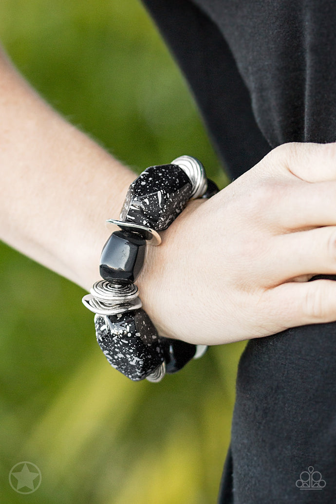 Glaze of Glory - Black Bracelet - Paparazzi Accessories