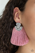 Load image into Gallery viewer, Make Some PLUME - Pink Earrings - Paparazzi Accessories - Natalie&#39;s Trendy Treasures