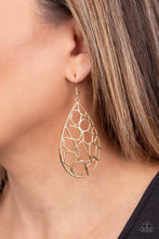 Load image into Gallery viewer, Reshaped Radiance - Gold Earrings - Paparazzi Accessories