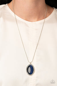 GLISTEN To This - Blue Necklace - Paparazzi Accessories