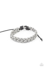 Load image into Gallery viewer, Prairie Cruise - Silver Rope Bracelet - Paparazzi Accessories