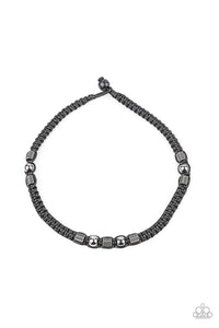 Take a Trek - Black Necklace - Paparazzi Accessories