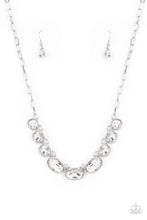 Load image into Gallery viewer, Gorgeously Glacial - White Necklace - Paparazzi Accessories