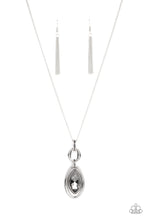 Load image into Gallery viewer, Glamorously Glaring - Silver Necklace - Paparazzi Accessories