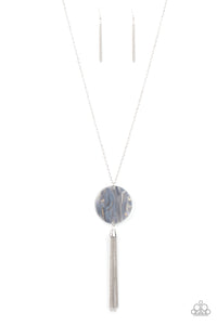 Up FAUX Grabs - Silver Necklace - Paparazzi Accessories