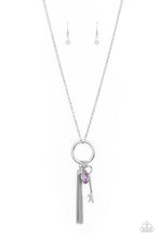 Load image into Gallery viewer, Unlock Your Sparkle - Purple Necklace - Paparazzi Accessories