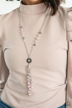 Load image into Gallery viewer, Tasseled Treasure - Pink Necklace - Paparazzi Accessories