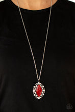 Load image into Gallery viewer, Exquisitely Enchanted - Red Necklace - Paparazzi Accessories