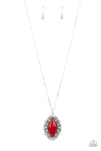 Load image into Gallery viewer, Exquisitely Enchanted - Red Necklace - Paparazzi Accessories