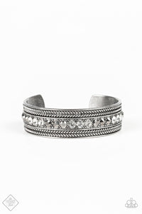 Empress Etiquette Silver Bracelet - Paparazzi Accessories - Natalie's Trendy Treasures