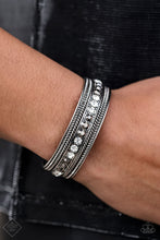 Load image into Gallery viewer, Empress Etiquette Silver Bracelet - Paparazzi Accessories - Natalie&#39;s Trendy Treasures