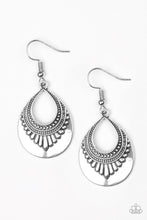 Load image into Gallery viewer, Totally Terrestrial - Silver Earrings - Paparazzi Accessories