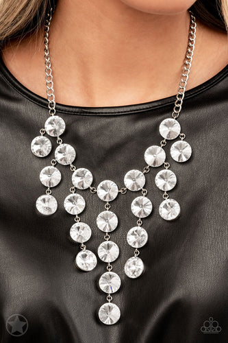 Spotlight Stunner - Silver Necklace - Paparazzi Accessories