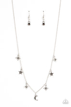 Load image into Gallery viewer, Cosmic Runway - Silver Necklace - Paparazzi Accessories