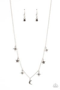 Cosmic Runway - Silver Necklace - Paparazzi Accessories