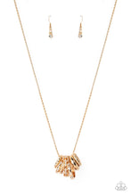 Load image into Gallery viewer, Audacious Attitude - Gold Necklace - Paparazzi Accessories