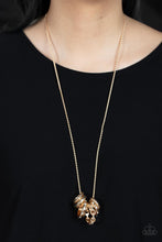 Load image into Gallery viewer, Audacious Attitude - Gold Necklace - Paparazzi Accessories