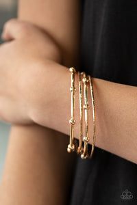 Beauty Basic - Rose Gold Bracelet - Paparazzi Accessories - Natalie's Trendy Treasures