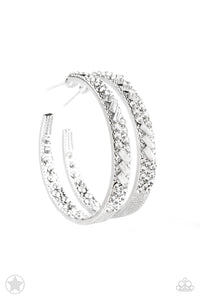 GLITZY By Association Blockbuster Earrings - Paparazzi Accessories