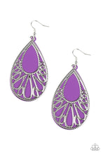 Load image into Gallery viewer, Loud and Proud - Purple Earrings - Paparazzi Accessories