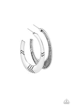 Load image into Gallery viewer, Tribe Pride - Silver Earrings - Paparazzi Accessories