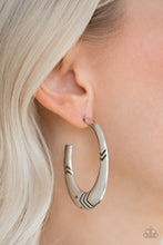 Load image into Gallery viewer, Tribe Pride - Silver Earrings - Paparazzi Accessories