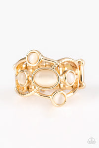 Moon Mood - Gold Ring Paparazzi Accessories