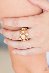 Moon Mood - Gold Ring Paparazzi Accessories